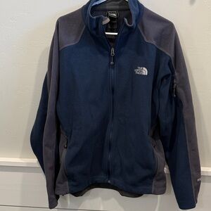 The North Face Dark Blue and Gray Jacket